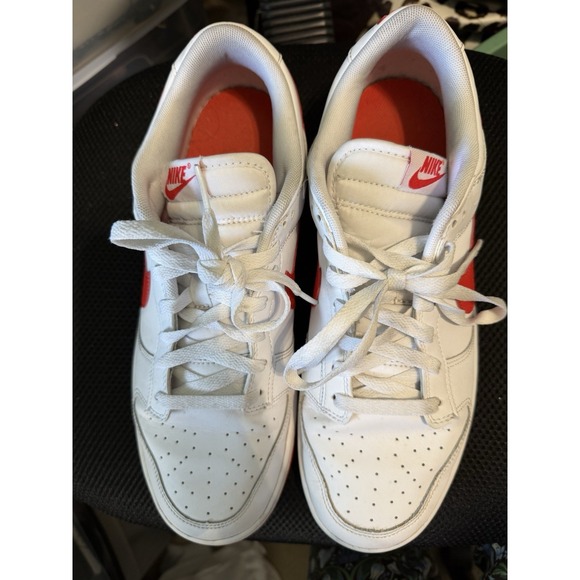 Nike Dunk Retro Men\'s White/ Red Size‎ 10.5 main image 9